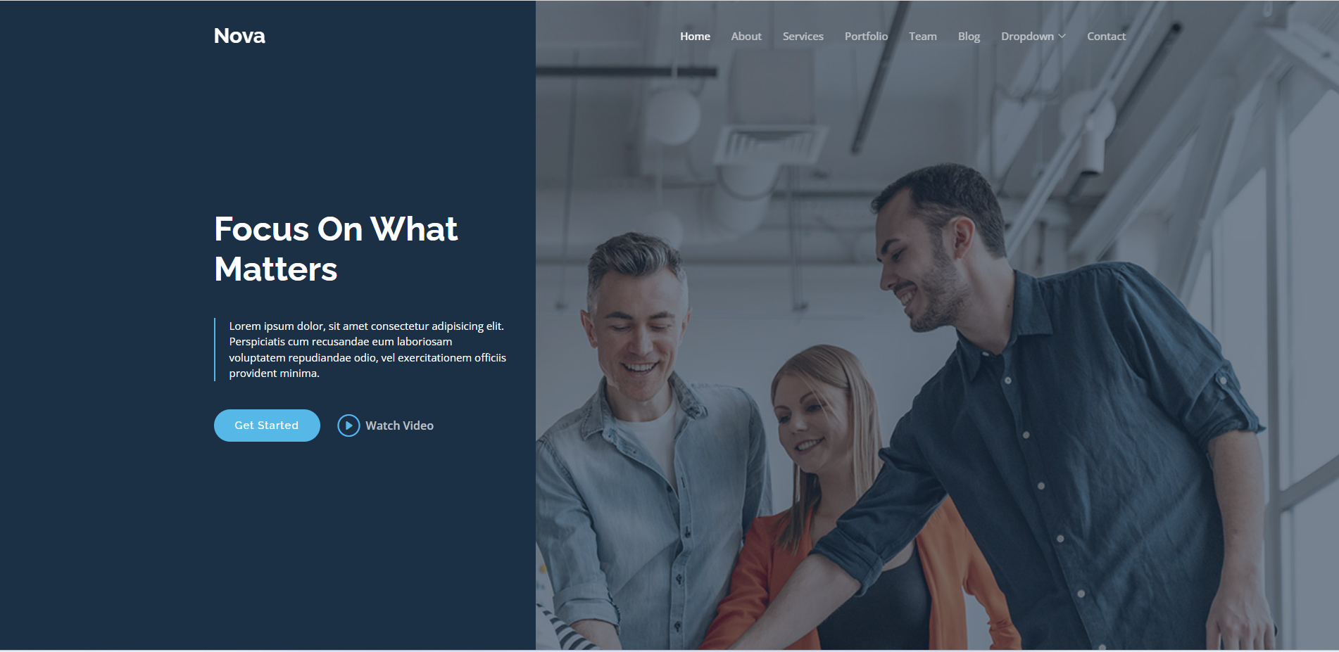 Web Business Template